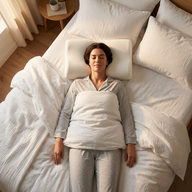 The Best Sleeping Position for Neck Pain (Backed by Research)