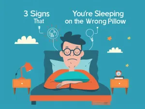 3 Signs That You're Sleeping on the Wrong Pillow